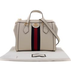 This Item Is Brand New White Gucci Bag With Handles, White Gucci Shoulder Bag With Handles, Gucci Cream Shopping Bag, Gucci Ophidia Tote, Gucci Ophidia, Small Tote Bag, Small Tote, Gucci Bags, White Bag