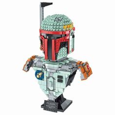 Mould King 21021 Star Wars Book Of Boba Fett Bust Figure Mandalorian Ideas Creator Expert Series 625Pcs Building Blocks Bricks Kids Toy Christmas Gift Free Shipping
​Description:

1. This item will be shipped via (DHL, FedEx, YUN Express, China Post, 4Px Express) and arrive within 7-14 Business days*. All prices are inclusive of shipping chargers except for some regions. No additional hidden VAT / Tax charged

2. There is a Mould King custom set. This items are like of the popular brand L and al Star Wars Books, Plan Toys, Star Wars Figures, Kids Toy Gifts, Toy Blocks, Christmas Gifts Toys, Construction Toys, Educational Toys For Kids, Bounty Hunter