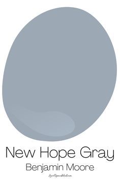 the new hope gray paint from benjamin moore