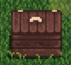 an image of a chest in the grass