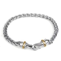 PRICES MAY VARY. 【Details】Weight: about 26g/0.92oz; Length: 8inch; Metal: Stainless Steel; Theme: Wheat Chain; Style: Vintage, Fashionable, Gorgeous, Classic 【Wheat Chain Bracelet】This inspired designer bracelet is a wheat chain bracelet that is beautiful and eye catching 【Premium Stainless Steel Bracelet】The fashion wheat chain bracelet is made of quality stainless steel and its surface is gold plated that quality is great 【Surprise Gift】This fashion brand designer bracelet will be packed in a Metal Chain Bracelet With Hook And Links For Gift, Metal Link Bracelet For Anniversary, Silver Stainless Steel Bracelets With Hook And Links, Metal Bracelets With Lobster Clasp For Anniversary, Metal Bracelet With Lobster Clasp For Anniversary, Designer Bracelet, Bracelet Vintage, Surprise Gift, Brand Designer