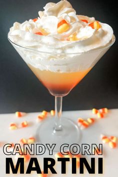 candy corn martini