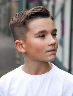 Hairstyles For Teenage Guys, Hairstyles For Boys, Boys Fade Haircut, Teen Haircuts, Short Hair For Boys, Teen Boy Haircut