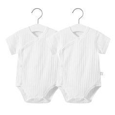 Introducing our 2PCS Summer Newborn Girls' Cotton Romper Set! Get your little one ready for summer with our adorable romper set. Crafted from soft and breathable cotton, this set is perfect for babies aged 3 months to 36 months. Key Features: Summer-ready Design: With short sleeves and a V-neck collar, our romper set is ideal for keeping your baby cool and comfortable during the warmer months. High-quality Material: Made from premium cotton, our romper set ensures superior softness and breathability, ensuring your baby's comfort all day long. Versatile Set: This 2-piece set offers versatility, allowing you to mix and match with other pieces in your baby's wardrobe. Perfect for everyday wear or special occasions. Don't miss out on this essential summer outfit for your little one! Package in Cotton Onesie For Spring, Cotton Bubble Romper With Short Sleeves For Spring, Spring Cotton Bubble Romper With Short Sleeves, Cotton Short Sleeve Bubble Romper For Spring, Summer Cotton Solid Color Bodysuit, White Short Sleeve Bodysuit For Summer, Summer White Short Sleeve Bodysuit, Spring Short Sleeve Bodysuit For Playwear, Cotton Short Sleeve Bodysuit For Summer