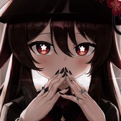 Pfp Hu Tao, Hu Tao Fanart, Gothic Anime, Cute Anime Profile Pictures, Anime Reccomendations, Anime Profile, Mermaid Art