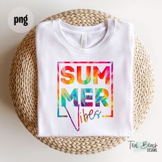 Summer Vibes Svg, Summer T Shirt Designs, Summer Shirts Vinyl, Summer Tshirt Designs, Summer Tshirt, Winter Vibes, Different Seasons, Beach Design, T Shirt Mockup