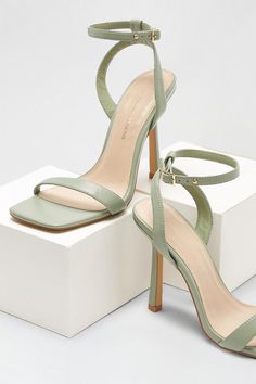 Mint Sola Square Toe Heeled Sandal Square Toe Heels, Heeled Sandal, Party Shoes, Quick Delivery, Dorothy Perkins, Sandals Heels, Shop Now, Buy Online, Mint