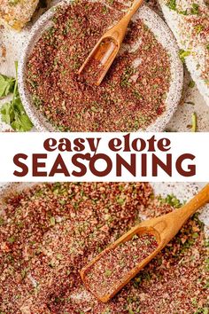 an easy and delicious seasoning recipe that is perfect for any type of dish or appetizer