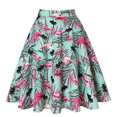 Rockabilly Skirt, Midi Skirts Style, Steampunk Skirt, Pin Up Vintage, Womens Pleated Skirt, Umbrella Skirt, Floral Pleated Skirt, Animal Print Skirt, Women Skirt