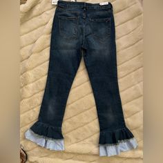 Ladies/Juniors William Rast Jeans Skinny Ankle With Ruffle Bottom Casual Fitted Ruffle Jeans, Casual Fitted Ruffled Jeans, Casual Ruffled Fitted Jeans, Fitted Ruffled Casual Jeans, Casual Blue Jeans With Ruffles, Juniors Jeans, Jeans Size, Color Blue, Women Jeans