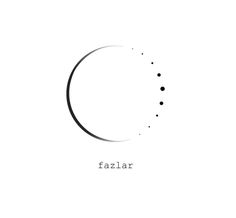 the word fazair written in black ink on a white background with an oval shape