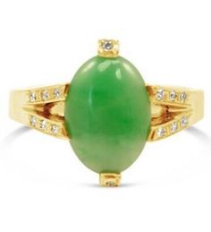 Pink Garnet, Gold Apple, Cabochon Ring, Jade Ring, Apple Green, Green Jade, Vintage Ring, Jade Green, Ring Vintage