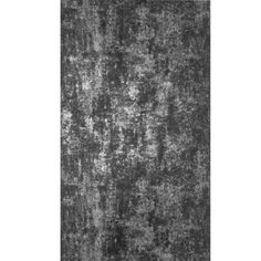 an area rug with black and white designs on the front, in shades of gray