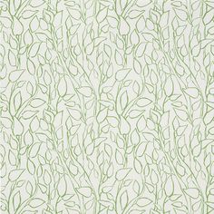 an abstract green and white wallpaper with vines on the back ground, in shades of light green