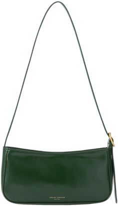 Classic Travel Baguette Bag With Branded Hardware, Chic Green Baguette Bag With Gold-tone Hardware, Green Handheld Shoulder Bag With Gold-tone Hardware, Modern Baguette Bag For Daily Use With Branded Hardware, Everyday Handheld Baguette Bag With Gold-tone Hardware, Green Rectangular Baguette Bag With Gold-tone Hardware, Travel Handheld Baguette Bag With Gold-tone Hardware, Travel Baguette Bag With Branded Hardware Satchel, Shopping Satchel Baguette Bag With Branded Hardware