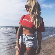 Fotos Ideas, Vitamin Sea, 1m Followers, Cropped Tee, Girly Girl, Crop Tee, Summer Aesthetic, Passion For Fashion