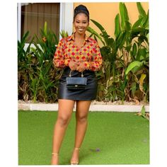 40 Cute Ankara Styles For Teens (2023) | ThriveNaija Peplum Ankara Top, Style Collab, Ankara Styles For Ladies, Latest Ankara Gown