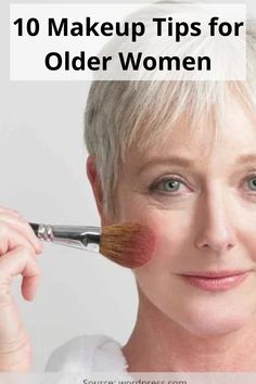 10 Makeup Tips for Older Women Makeup Ideas For Over 60 Older Women, Best Eye Shadow For Women Over 60, Make Up For Women Over 60, Eye Makeup For Older Women Over 50, Make Up Over 60 Older Women Beauty Tips, How To Apply Eyeliner For Older Women, Natural Makeup For Older Women, Makeup For Women Over 60