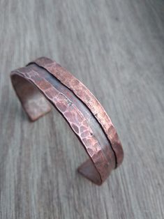 Hammered Copper Cuff Hammered Stylish Bracelet 7th - Etsy Copper Jewellery, 7th Anniversary Gifts, Copper Jewelry Handmade, 7th Anniversary, Copper Cuff, Stylish Bracelet, Hammered Copper, Copper Bracelet, Handmade Copper