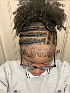 Braided In Front Hairstyles, Cornrow Hairstyles 4c Hair, Natural Hair Styles 4b Hairstyles Short, Braids Into Natural Hair, 2 Cornrow Natural Hair, Natural Short Hairstyles For Black Women Braids, Low Ponytail Natural Hair 4c, Back To School Hairstyles 4c Hair, Braided Hairstyles On Mannequin