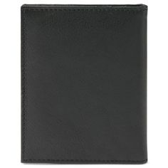 This men's card holder is slim and sleek enough to fit your front pocket and safe enough, thanks to the RFID-blocking lining, to be carried in your back pocket. With room for 10+ cards, this genuine leather bifold includes an extra opening on top for the ID or card you access most often. Constructed in classic black leather with dark-brown leather accents, the Danish design and attention to detail are evident in everything from the debossed Lucleon logo to the long-lasting stitching. Signature g Business Trifold Wallet With Card Slots, Classic Trifold Card Holder With Id Window, Formal Trifold Wallet With Id Window, Business Leather Trifold Wallet With Id Window, Classic Bifold Card Holder With Id Window, Business Trifold Wallet With Interior Card Slots, Classic Leather Trifold Wallet With Cell Phone Pocket, Classic Rectangular Trifold Wallet With Card Slots, Classic Black Trifold Card Holder