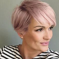 Kort Bob, Pink Pixie, Light Pink Hair, Haircut And Color, Short Pixie Haircuts, Hair Color And Cut, Last Post, Wonderful Words