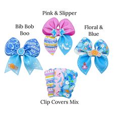 patterns for diy blue princess faux leather bows Faux Leather Diy, Faux Leather Bows, Scrapbook Party, Bibbidi Bobbidi Boo, Banner Photo, Glass Slippers, Pink Slippers, Leather Bookmark, Leather Wristbands