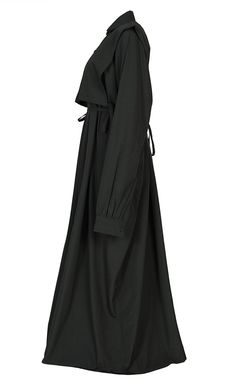 Feel modest and comfortable for your left every occasion Abaya is a premium fabric, with a rich feel & texture and is flowy, opaque and with a great fall. Be each day comfortable with beautiful modest abaya. It has a round neck abaya with box pleated with pockets, full sleeves with CUFFS and short button-down jacket included for enhancing the look and for your modesty Size & Fit Dummy wear small size Material & Care Material: Kashibo cool Wash Specifications Round neck with pleated and back zipp Elegant Solid Abaya For Fall, Elegant Solid Color Abaya For Fall, Black Long Sleeve Abaya For Fall, Oversized Long Sleeve Black Abaya, Oversized Black Long Sleeve Abaya, Oversized Black Abaya, Chic Long Sleeve Fall Abaya, Modest Formal Abaya For Fall, Formal Modest Abaya For Fall