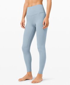 Align Pant 28" | Size 4 Light Blue Leggings, Lululemon Align Leggings, Lululemon Align Pant, Lululemon Align, Blue Leggings, High Rise Pants, Lululemon Leggings, Tight Leggings, Chambray