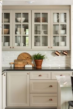 the kitchen is clean and ready to be used as a place for dinner or play