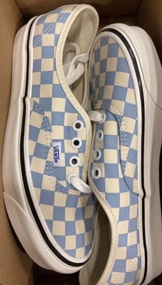 Hrry Core, Vans Aesthetic, Checkerboard Vans, Harry Core, Dr Shoes, Blue Vans, Shoe Inspo, Aesthetic Shoes, Swag Shoes