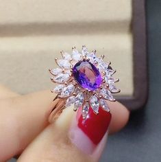 Welcome to Elegant Art Jewelry!  Material: 925 Sterling Silver Stone: Natural Amethyst Stone Size: 5mm×7mm Side Stone: Zirconia Gemstone Cut: Oval Cut Personalization: 9K/14K/24K/GOLD/SILVER/PLATINUM/ROSE-GOLD/WHITE GOLD. (Contact me)  Amethyst Ring, Amethyst Cuff Ring, 14k White Gold Ring, Round Shape Ring, Amethyst Ring, Amethyst Engagement, Open Design Ring, Amethyst Round, Amethyst Natural, Purple Amethyst Ring, Purple Gemstone Ring, Gemstone Ring, Engagement Ring, Wedding Ring, Statement Ri Wedding Ring Luxury, Amethyst Engagement Ring, Gold Amethyst Ring, Ring Luxury, Luxury Ring, Oval Cut Ring, Amethyst Ring Engagement, Ring Purple, Purple Amethyst Ring