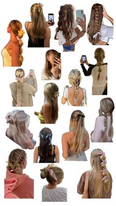 Summer Hair Styles Easy, Hairstyles For Work Restaurant, Hairstyles For Hot Days, Beachy Hairstyles, Preppy Hairstyles, Hairstyles 2024, Hair Tips Video