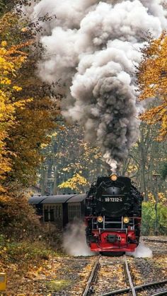 A train is a number of carriages, cars, or trucks which are all connected together and which are pulled by an engine along a railway. Trains carry people and goods from one place to another. The train pulled into a station.
#train #transport #imdadulhaquemillon Steam Trains Photography, Old Steam Train, Steam Engine Trains, Scenic Railroads, Train Art, Train Photography, Old Trains, Dslr Background Images, Train Pictures