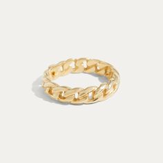 Our thin chain link ring is the perfect dainty statement link ring. It's a small bold statement, comfortable, yet a classic trendy look that will be here to stay for years to come. 14K Yellow, Rose or White Gold Approx 3 mm in width Solid 14K Gold Made to Order (made just for you). Takes 5-7 business days to produce these beauties. If your size is not listed or need 1/4 sizes, please reach out to our team we will happy to accommodate your request. Chain Link Ring, Link Ring, Linking Rings, Yellow Rose, Chain Link, Fine Jewelry, Wedding Rings, White Gold, Chain