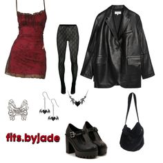 Causal Vampire Outfit, Vampire Club Outfit, Vampire Themed Outfits, Vampire Outfit Female Modern, Modern Vampire Outfit Casual, Simple Vampire Outfit, Modern Vampire Fashion, Vampire Costume Women Ideas