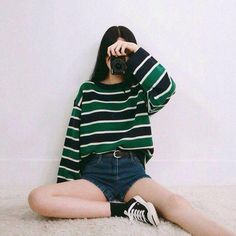 Mia 3, Ulzzang Fashion, Asian Fashion, Cute Fashion, 90s Fashion, Seoul, Baby Fashion, Casual Style, Korean Fashion