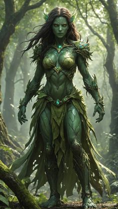 World Of Warcraft Druid, Mother Earth Art, Predator Alien Art, Dark Alice In Wonderland, Heroic Fantasy, Cute Fantasy Creatures, Dragon Pictures, Dnd Art