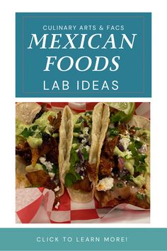 Family consumer science Facs Lesson Plans, Mexico Activities, Culinary Arts Recipes, Scope And Sequence, Food Activities