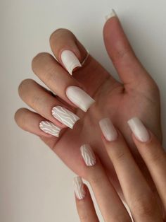 Brown Acrylic Nails, Trends Nails, Light Nails, Beige Nails, Gel Nails Diy, Work Nails