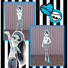 Dead Tired wave 1 frankie stein Monster High Dress, Frankie Stein, Monster High, Quick Saves, Design