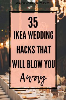 Ikea Hacks Wedding, Ikea Wedding Hacks, Ikea Wedding, Wedding Hacks, Rustic Wedding Decorations, Farmhouse Ideas, בר מצווה, Card Box Wedding, Diy Farmhouse