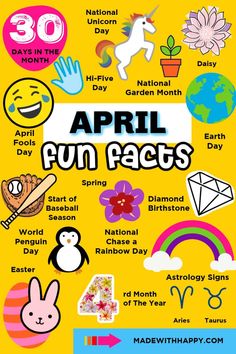 an advertisement with the words,'spring fun acts'and various cartoon characters on it