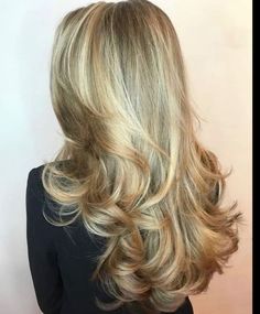 Old Hollywood Hair, Hollywood Hair, Hairstyles For Layered Hair, Blowout Hair, 90s Hairstyles, Hair Stylies, Long Blonde, Long Blonde Hair