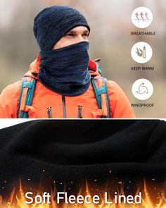 his winter beanie and infinity scarf 2-piece is designed with a thick fleece lined to provide maximum warmth and protection for the head, ears, face and neck. The outer material is made of high-quality cotton and acrylic tightly woven, unlike loose knitted fabrics, they can better lock heat, whether it is cold winter, or long outdoor activities, they can provide you with excellent thermal effect. Details: Double-sided Wearable One Size Fits Most Plain style Care: It’s advisable to hand wash only Scarf For Men, Black Friday Sales, Plain Style, Winter Beanie, Scarf Men, Black Khakis, Grey Khakis, Cold Winter, Infinity Scarf