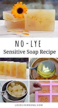 no - lye soap recipe that is easy to make