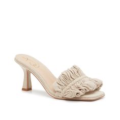 Sam Edelman-Kady Sandal Add a feminine touch to any look with the Kady sandals from Sam Edelman. The ruffles along the strap, the flared heel, and the modern square toe proves that it's all in the details. Girl Money, Shoe Inspo, Modern Square, Natural Tan, Sam Edelman, The Details, The Modern, Ruffles, Money