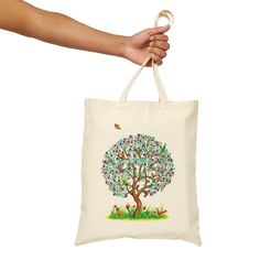 This 100% cotton bag comes in one size - 15" x 16"- perfect for everyday wear. While the canvas material will show off your designs in great colors, it's durable and will last for years. The bag features 20" handles (made from the same canvas), making it easy to carry even with a week's worth of shopping. .: 100% cotton canvas .: Heavy fabric (12 oz/yd² (406.9 g/m .: Sewn-in label .: Available in natural and black colors Boho Tote Bag, Tote Bag Aesthetic, Boho Tote, Aesthetic Autumn, Autumn Flowers, Canvas Making, Bag Aesthetic, Bags Aesthetic, Fall Gifts