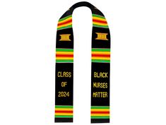 🎓 Custom Black Nurses Matter Kente graduation stole 🎓No Personalization of this stole, contact if you want to personalize it. This on one side CLASS                       OF                                                                                   2024 The other side   BLACK  NURSES MATTER  Visit our shop to see more collections of our stoles  No Refunds, No Returns, No Exchanges or Cancellation on Custom orders  Contact me if you have any questions about your order Embroidered Black Graduation Stole, Grad Stoles, Black Nurses, Graduation Stoles, Graduation Sash, Great Graduation Gifts, Graduation Gown, Medical Symbols, Graduation Stole