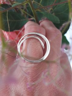 925 silver ring. Beautiful Silver Rings, 925 Silver Ring, Minimalist Rings, Anniversary Ring, Ring For Women, 925 Silver Rings, Stackable Rings, Anniversary Rings, Handmade Ring